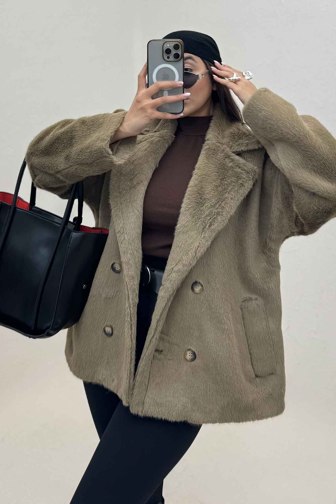 پالتو پوست آستردار ولورا