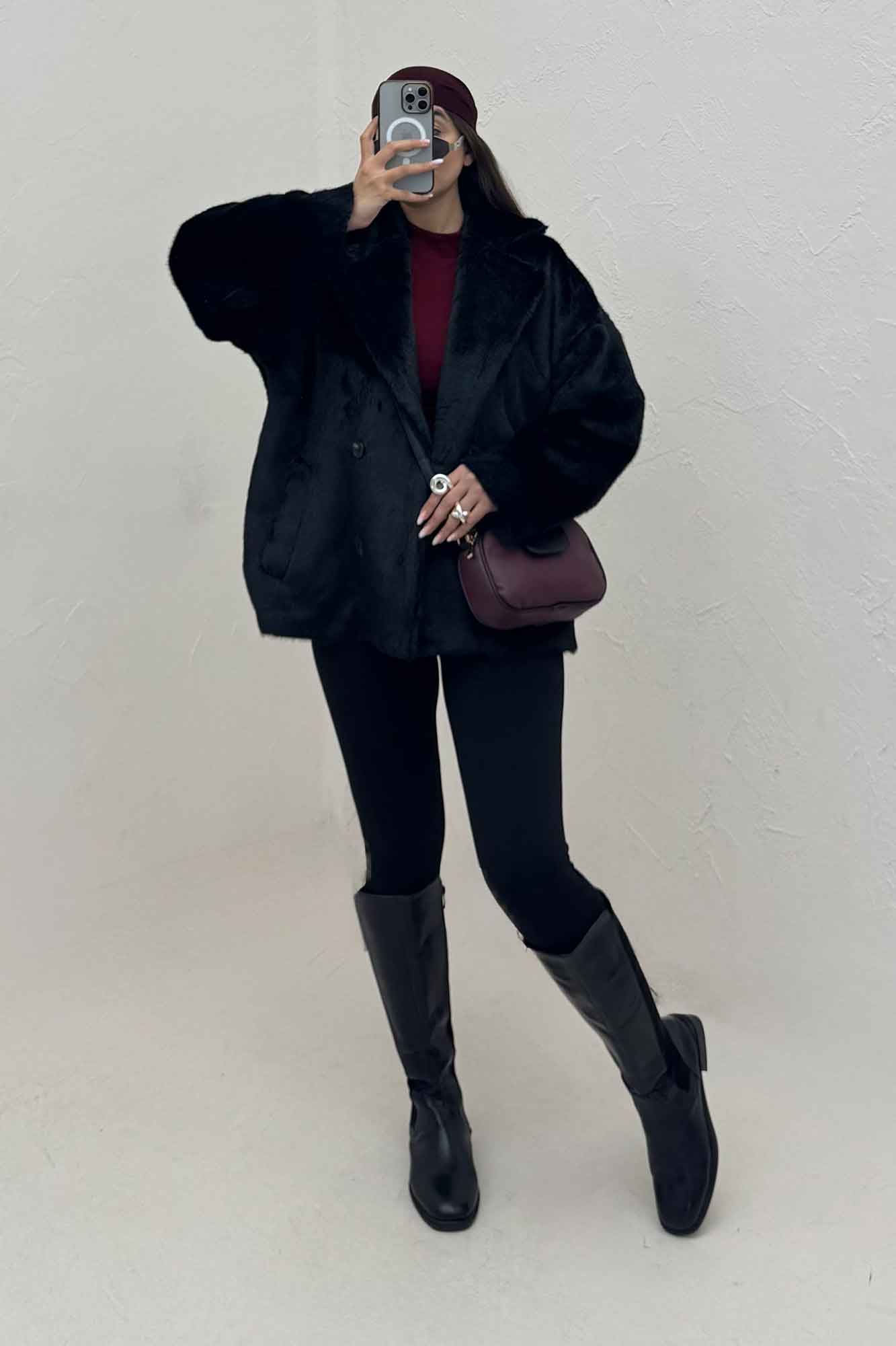 پالتو پوست آستردار ولورا