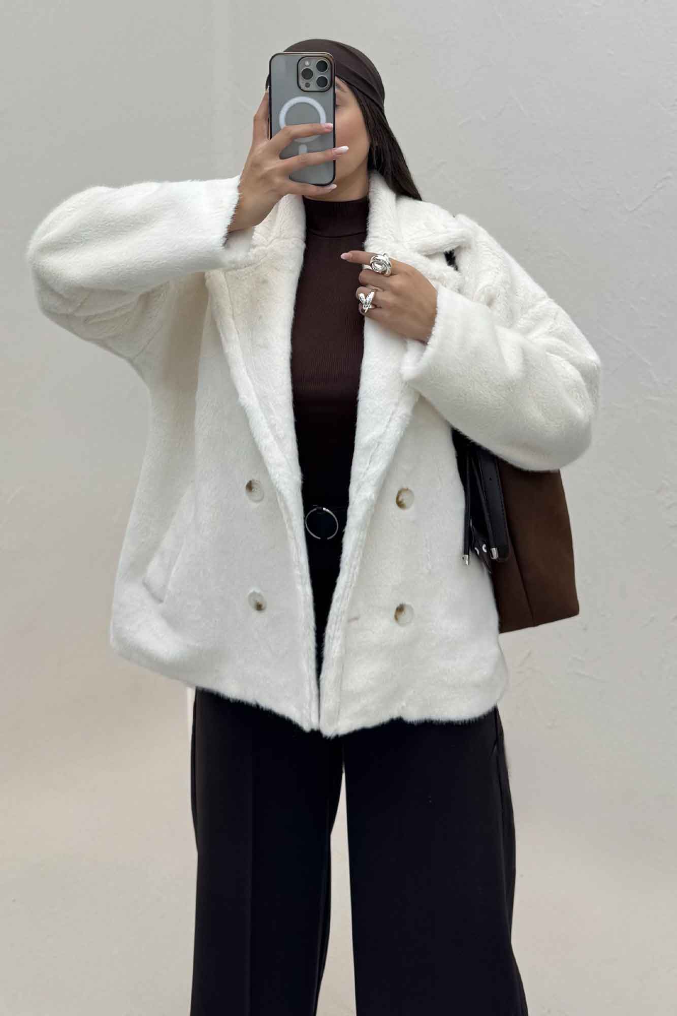 پالتو پوست آستردار ولورا