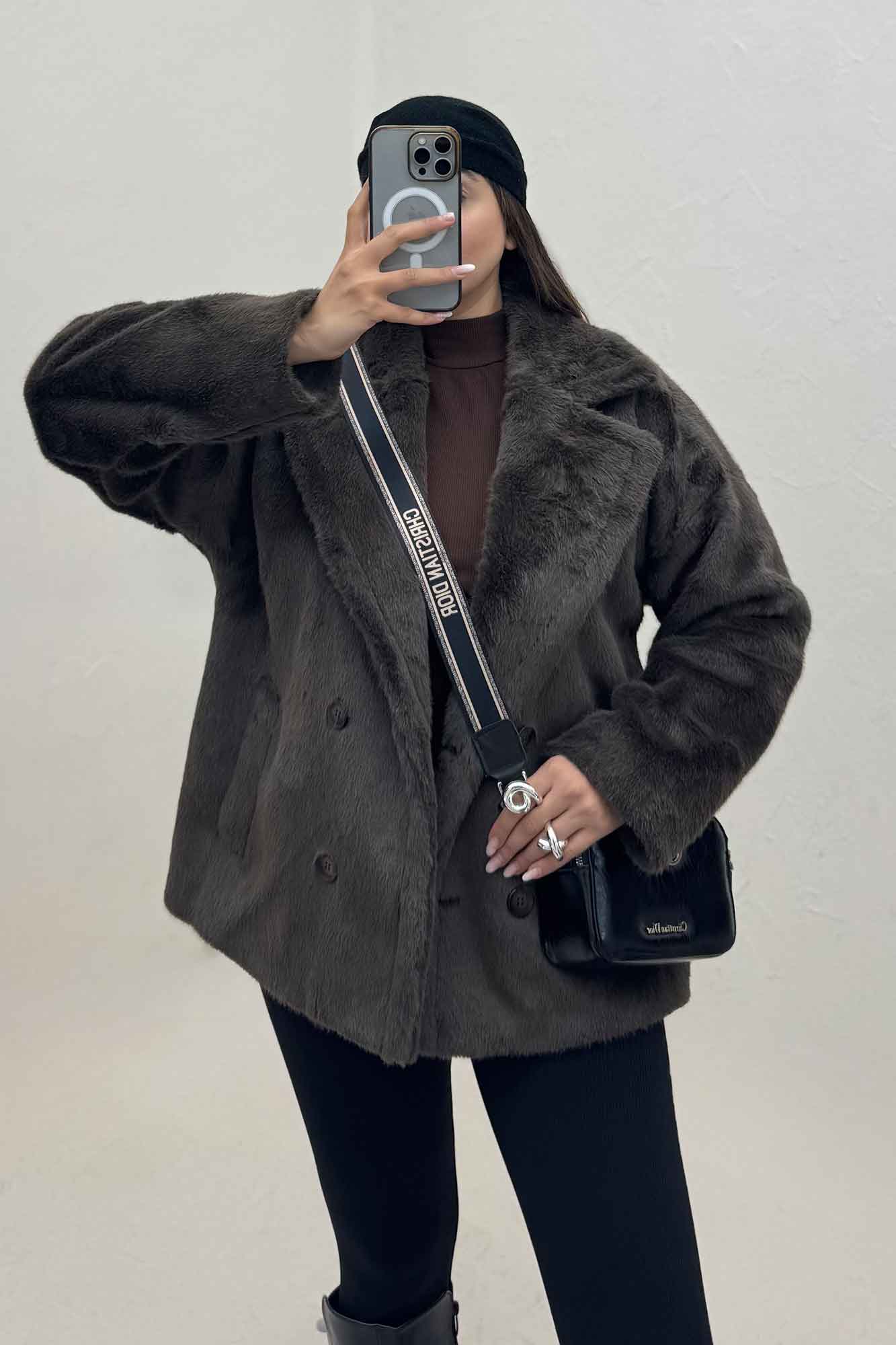 پالتو پوست آستردار ولورا