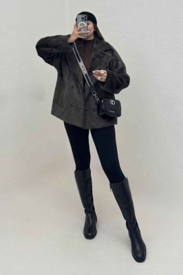 پالتو پوست آستردار ولورا