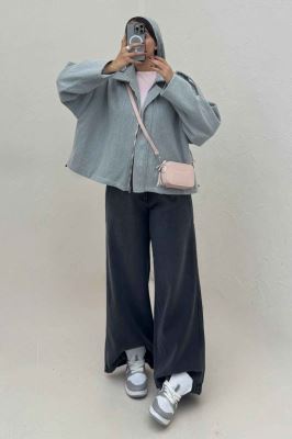 کت فوتر آستردار پایین گت دار