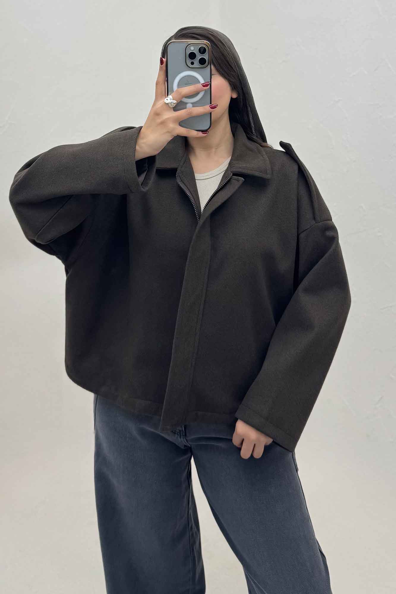 کت فوتر آستردار پایین گت دار