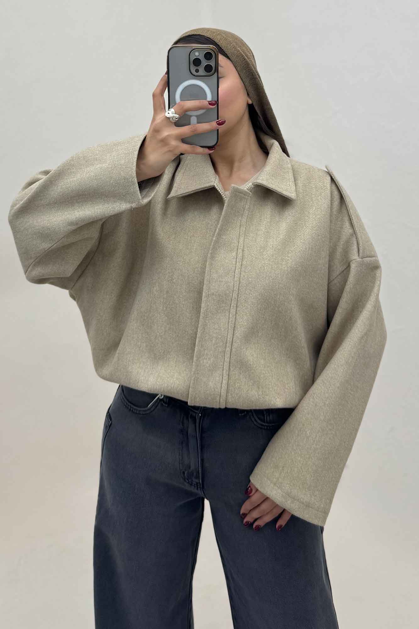 کت فوتر آستردار پایین گت دار