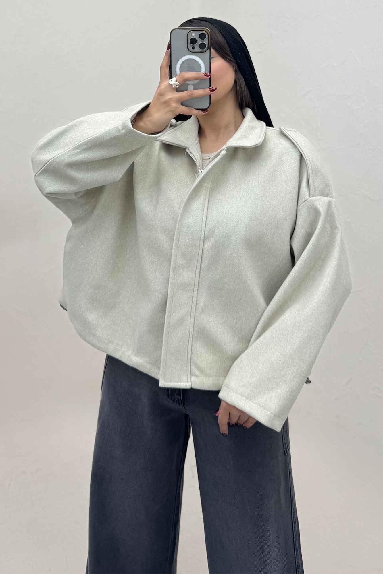 کت فوتر آستردار پایین گت دار