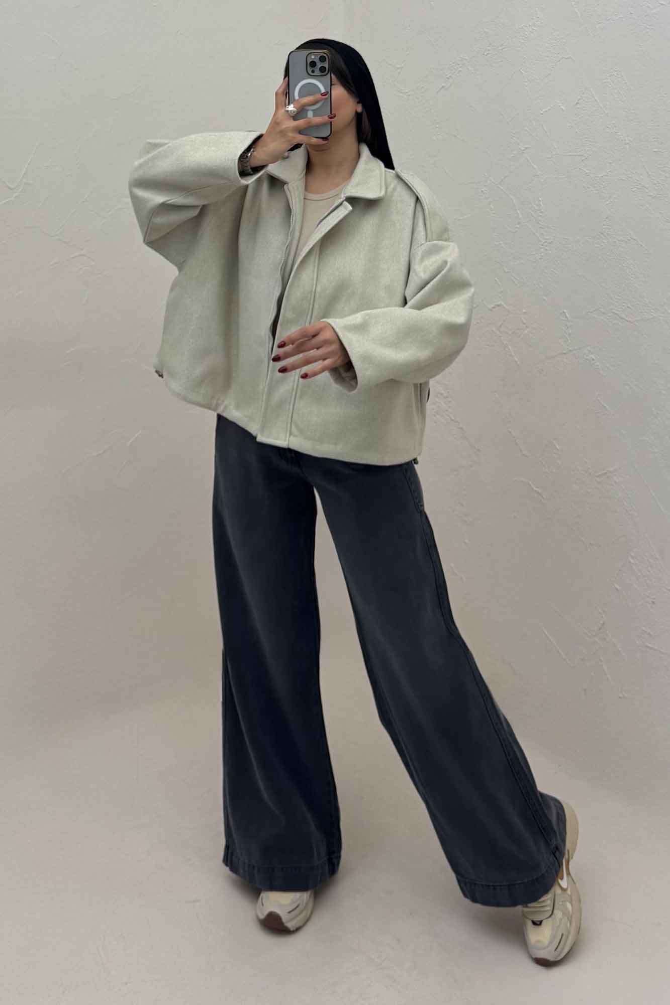 کت فوتر آستردار پایین گت دار