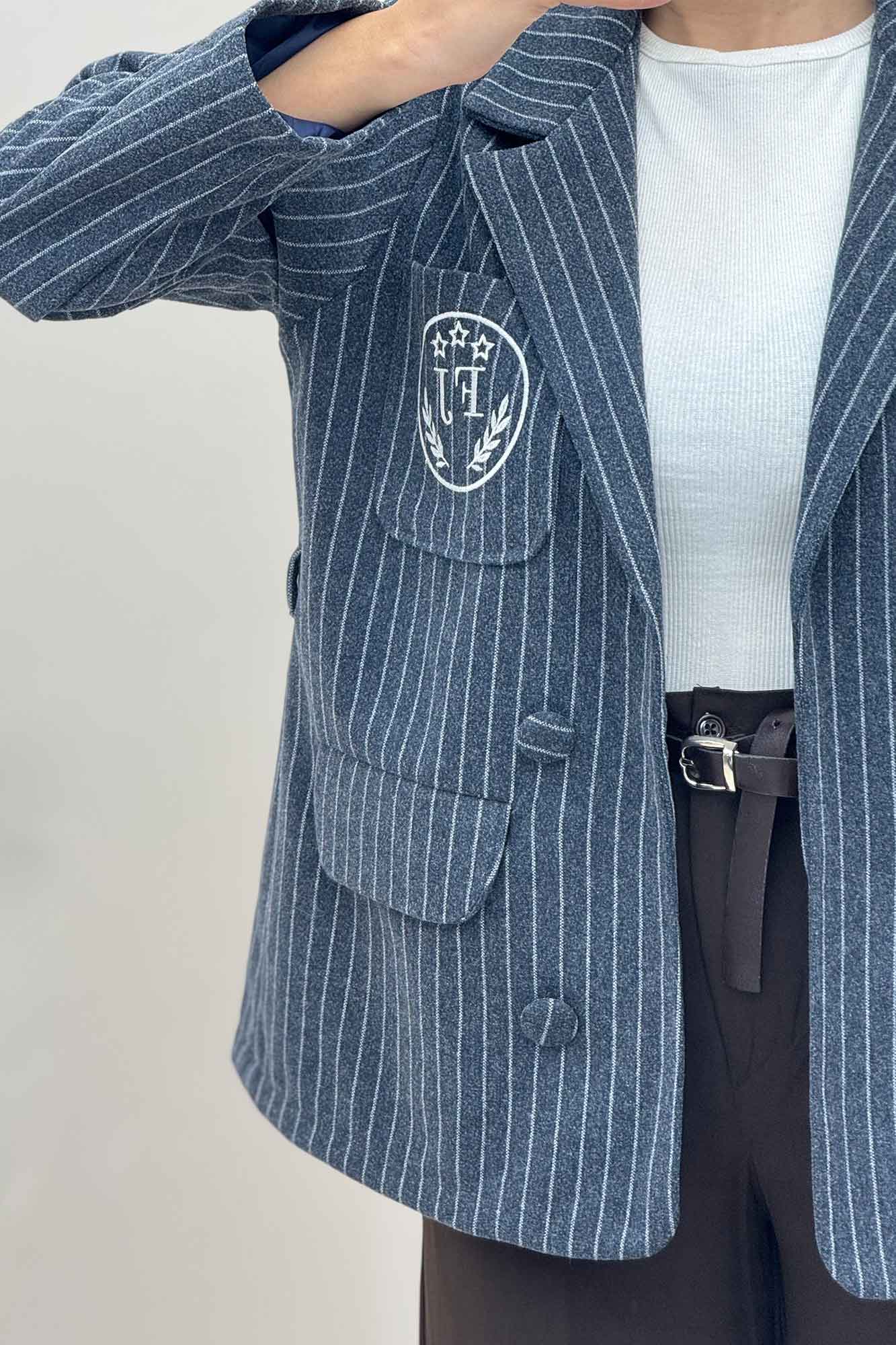 کت فوتر دیپلمات آستردار گلدوزی FJ