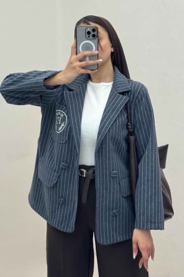 کت فوتر دیپلمات آستردار گلدوزی FJ