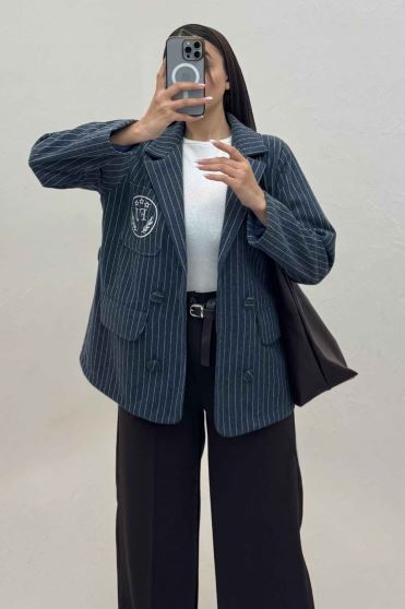 کت فوتر دیپلمات آستردار گلدوزی FJ