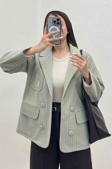 کت فوتر دیپلمات آستردار گلدوزی FJ