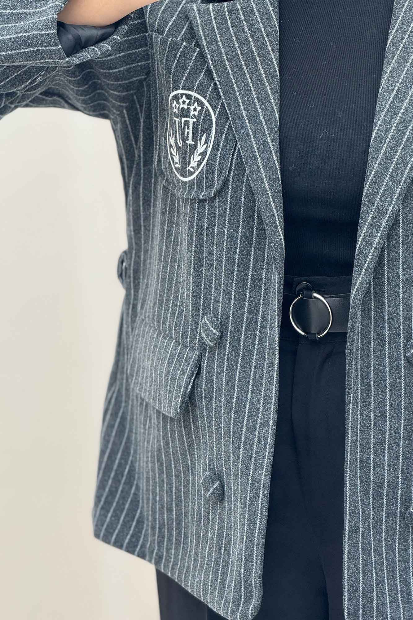 کت فوتر دیپلمات آستردار گلدوزی FJ