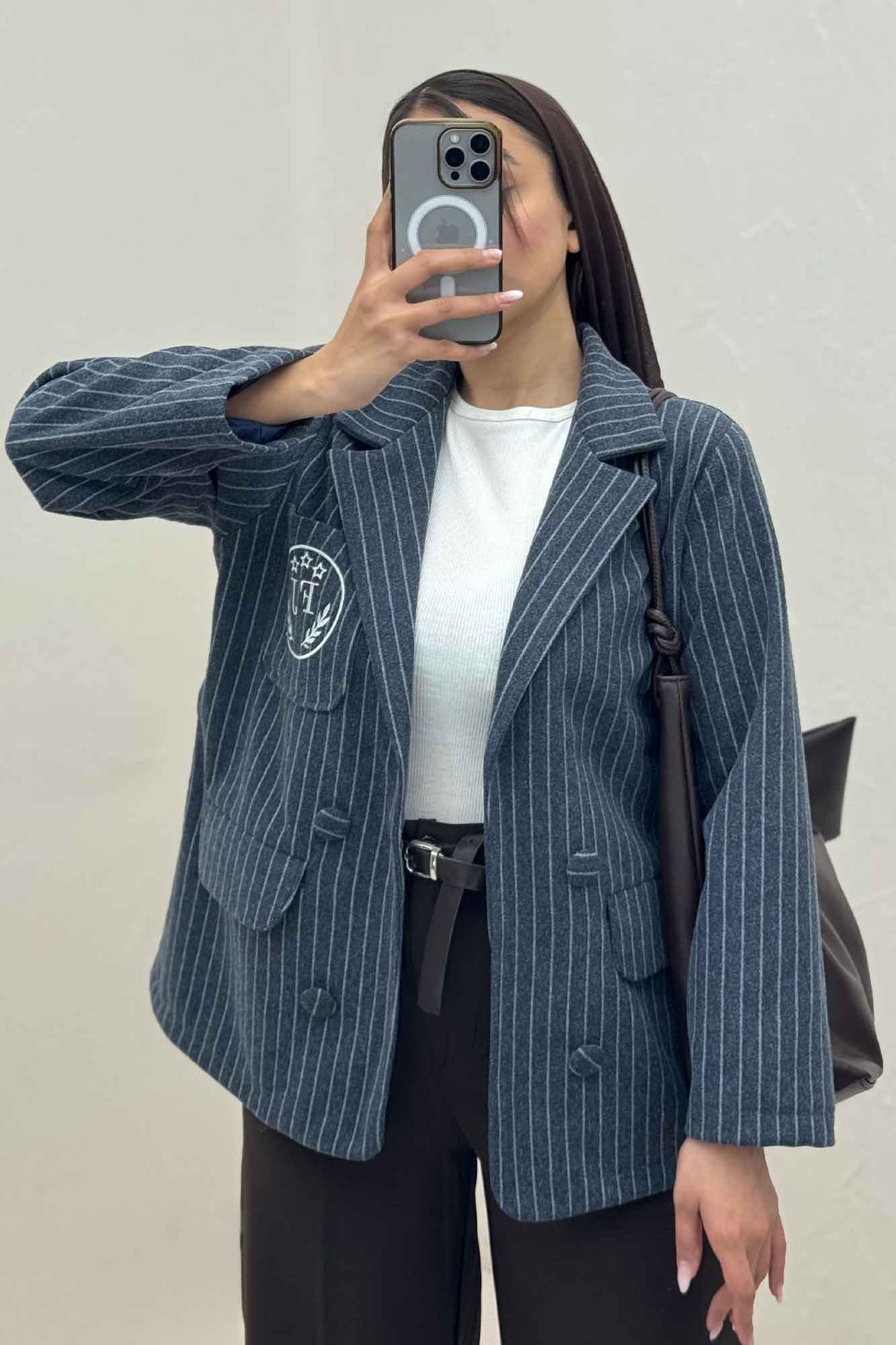 کت فوتر دیپلمات آستردار گلدوزی FJ