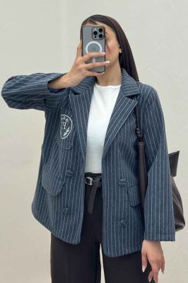 کت فوتر دیپلمات آستردار گلدوزی FJ