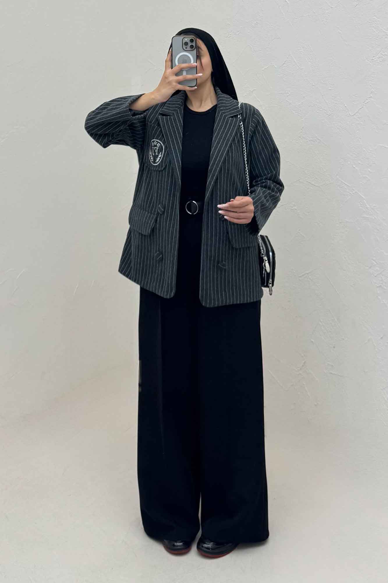 کت فوتر دیپلمات آستردار گلدوزی FJ