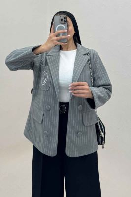 کت فوتر دیپلمات آستردار گلدوزی FJ