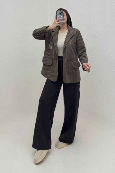 کت فوتر دیپلمات آستردار گلدوزی FJ