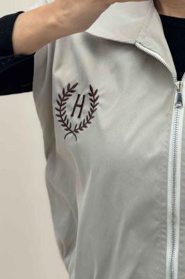 وست کتان کاپرا آستردار گلدوزی H