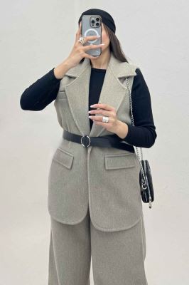 ست وست و شلوار فوتر آستردار ونورا