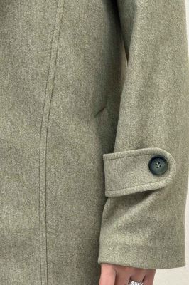 پالتو فوتر یقه متحرک جلو دوخت LONA (آستردار)