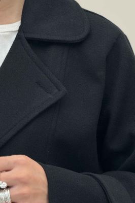 پالتو فوتر یقه متحرک جلو دوخت LONA (آستردار)