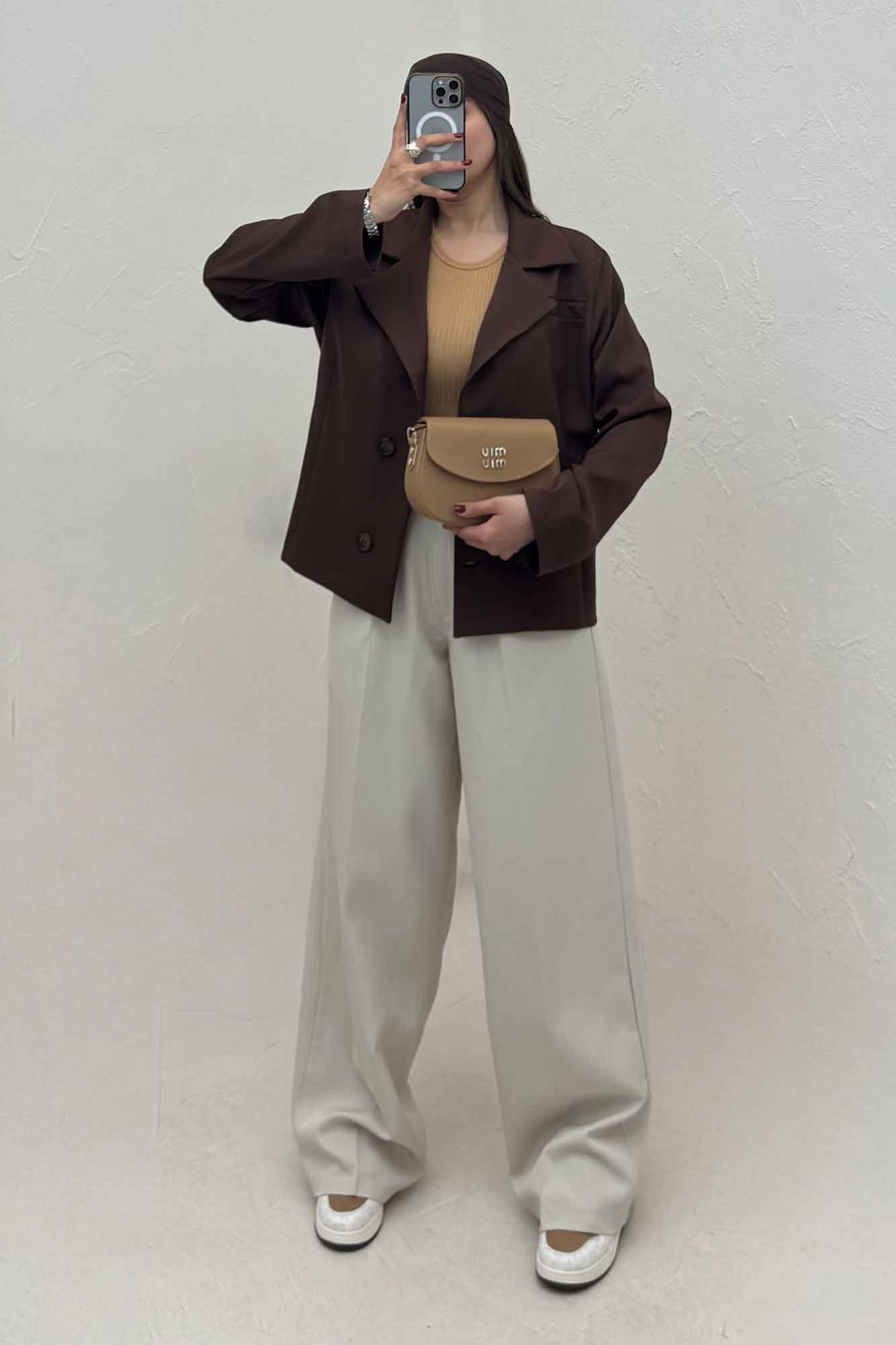 کت مازراتی کمر ساسون کاپوچینو