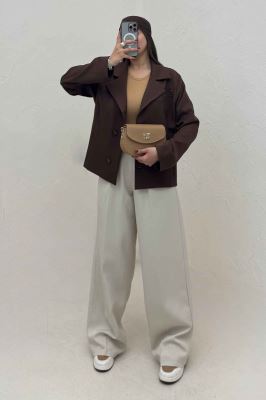 کت مازراتی کمر ساسون کاپوچینو