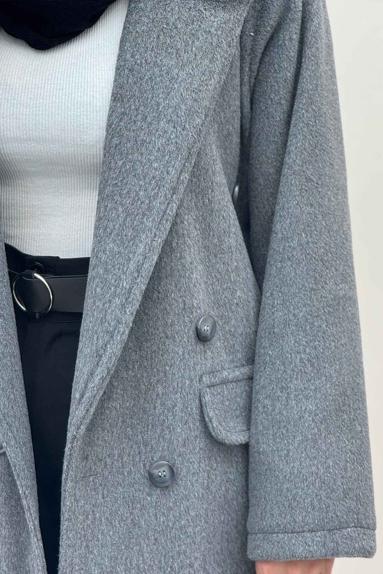 پالتو بلند موهر آستردار OXFORD