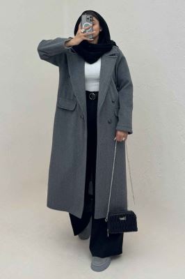 پالتو بلند موهر آستردار OXFORD