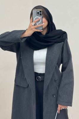 پالتو بلند موهر آستردار OXFORD