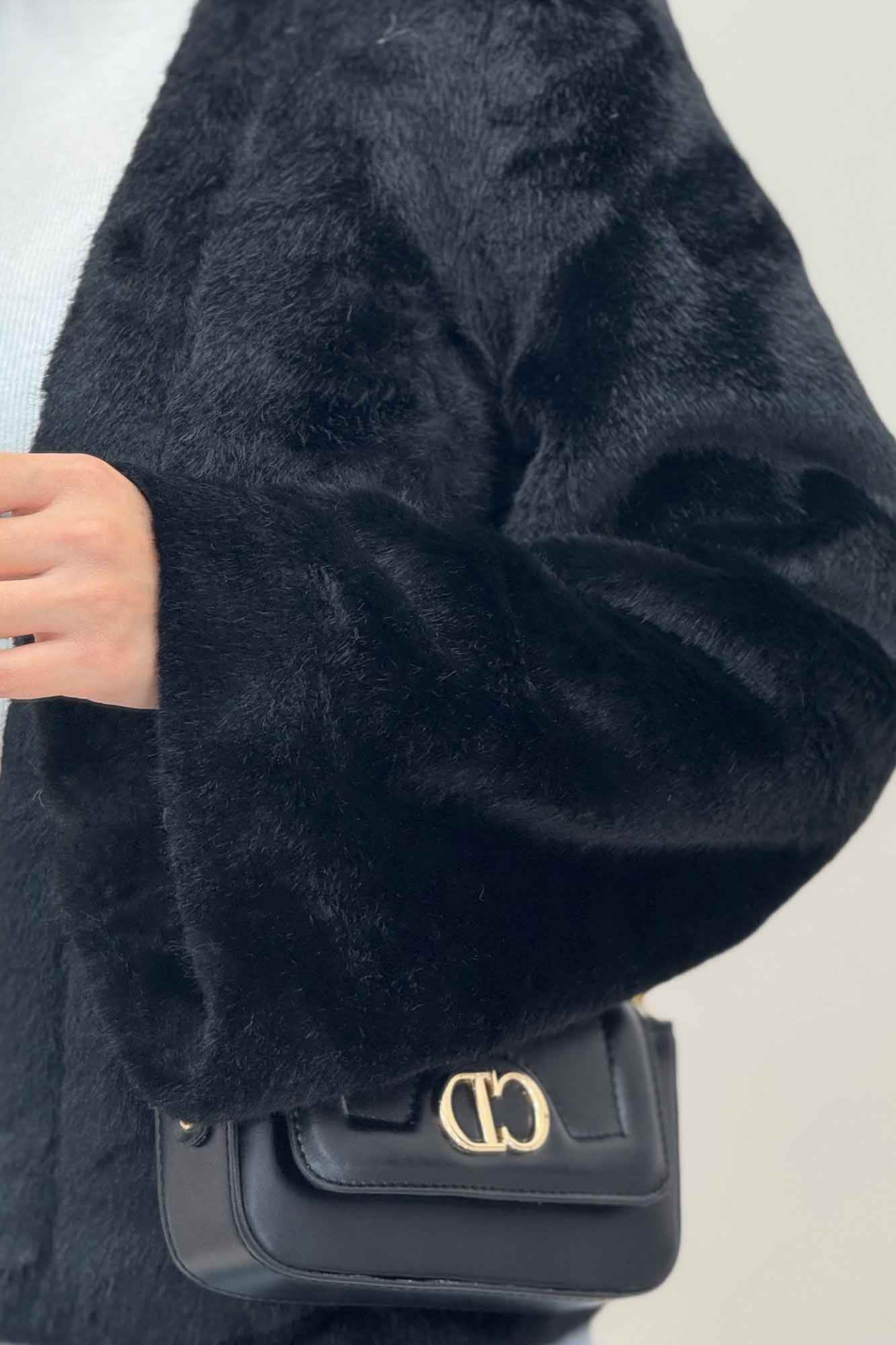 کت پوست آستردار مینیمال