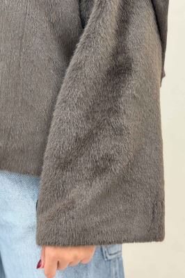 کت پوست آستردار مینیمال