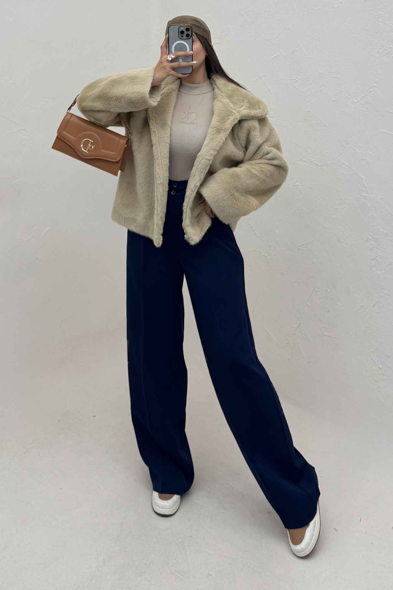 کت پوست آستردار BORDEX