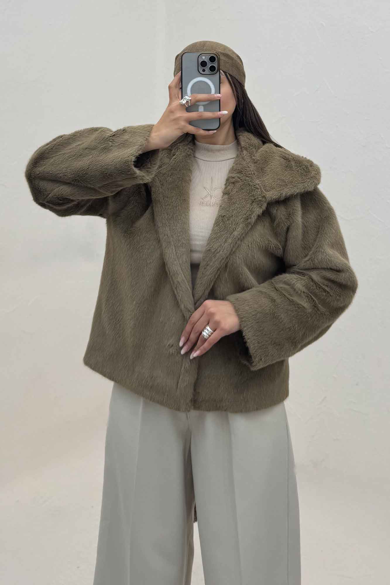 کت پوست آستردار BORDEX