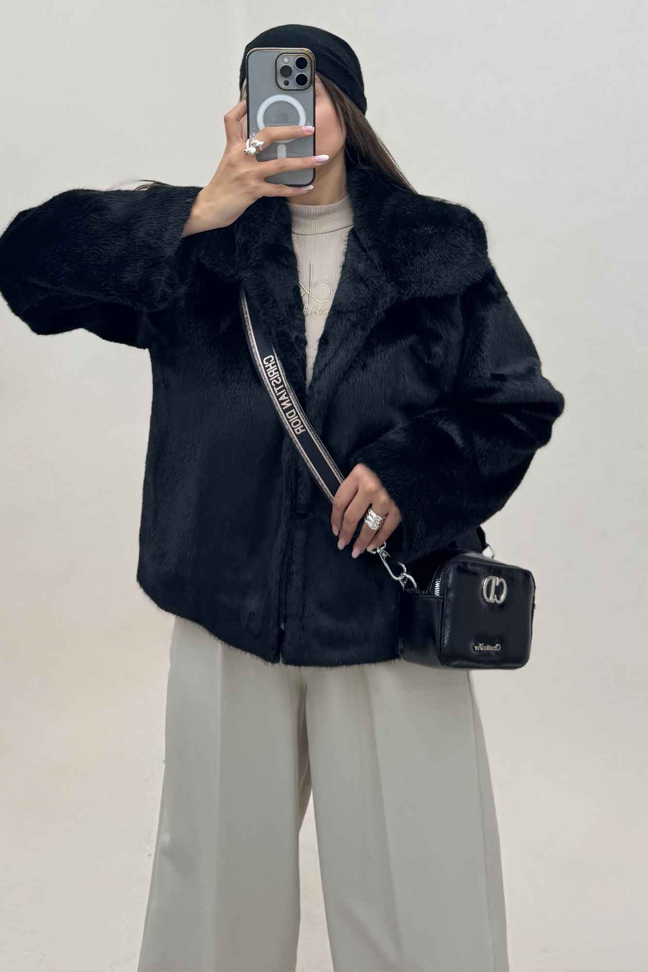 کت پوست آستردار BORDEX