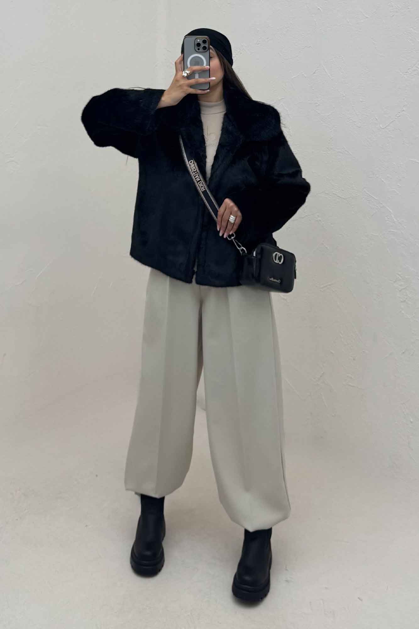 کت پوست آستردار BORDEX