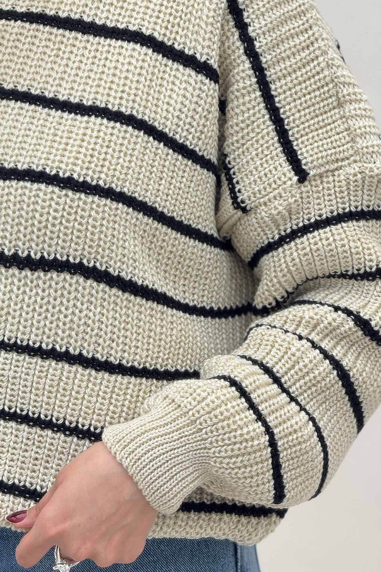 بلوز بافت راه راه کد 536