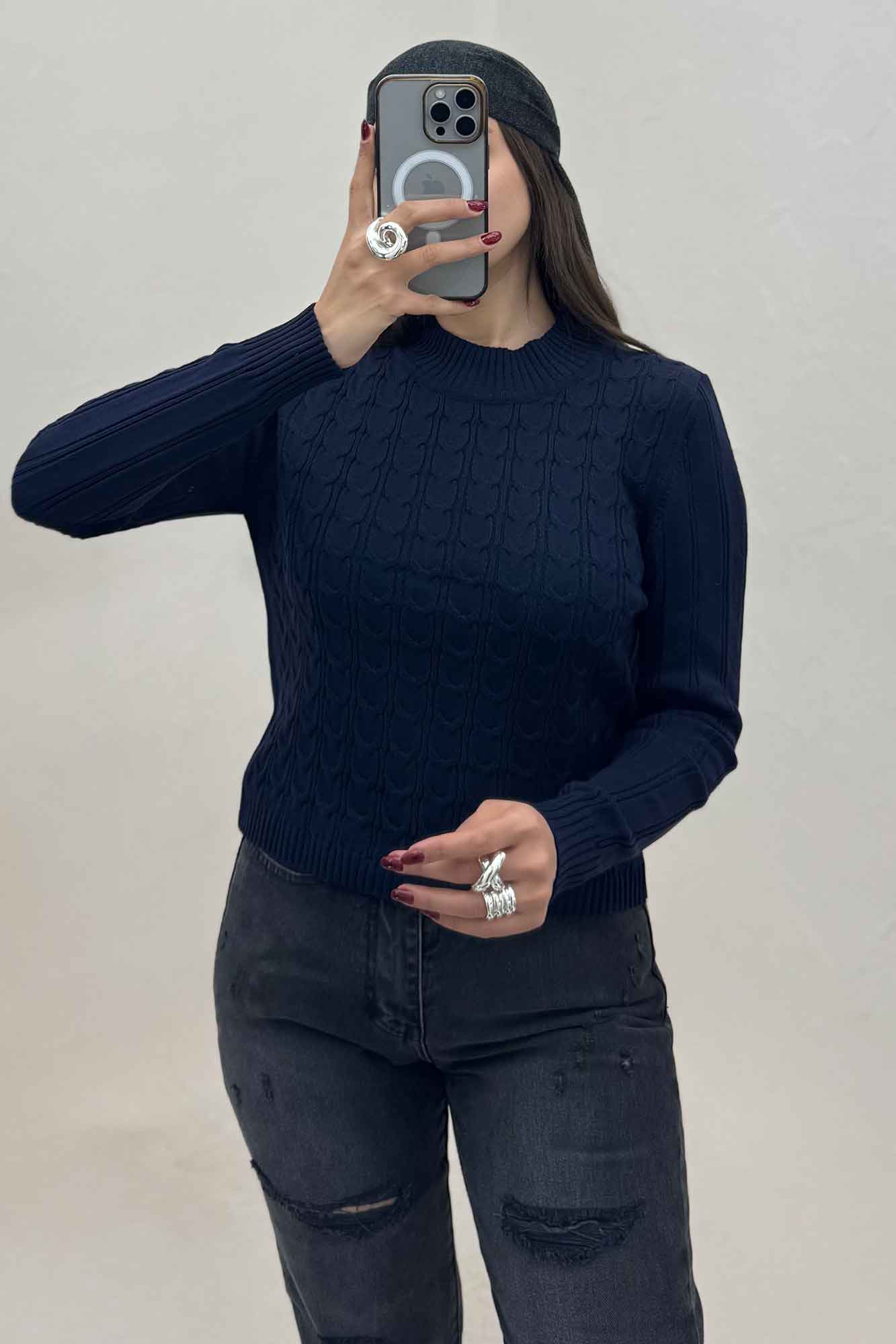 بلوز بافت طرح پیچک کد 167