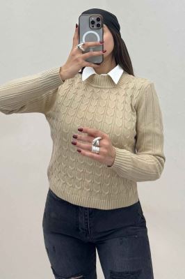 بلوز بافت طرح پیچک کد 167