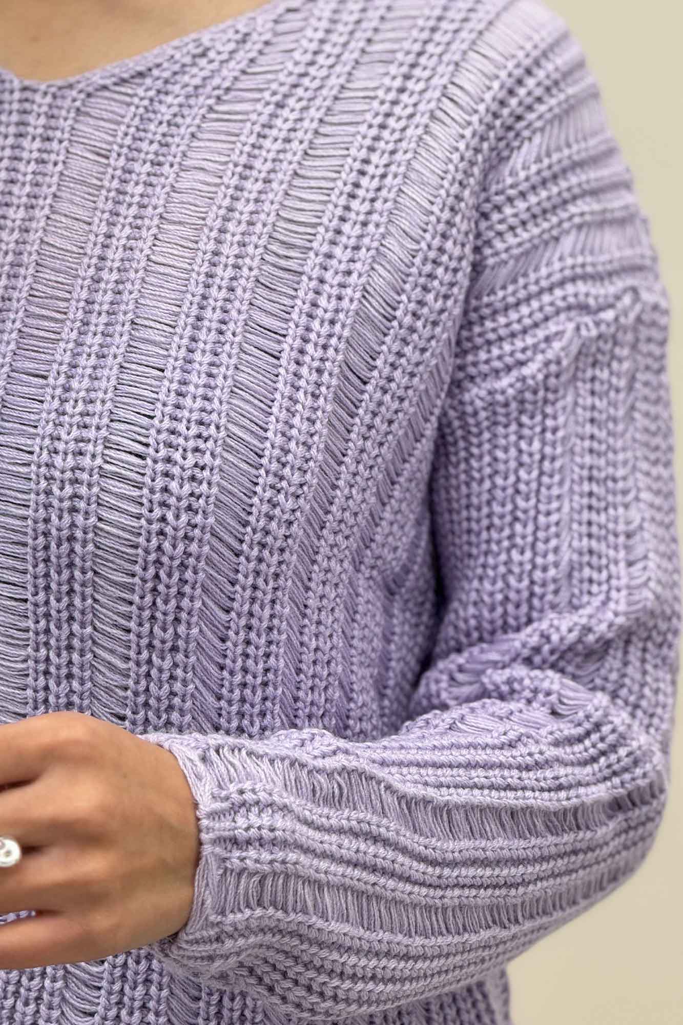 بلوز بافت درشت یقه هفت