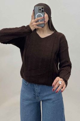 بلوز بافت درشت یقه هفت