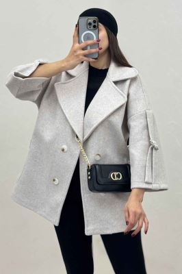 کت یقه پهن فوتر آستین سگک دار EXPORT