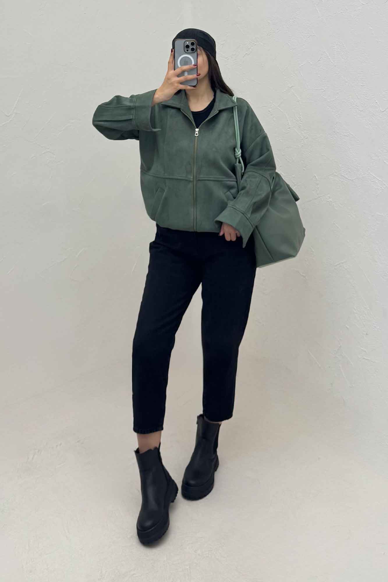 بامبر جکت زیپدار سوییت