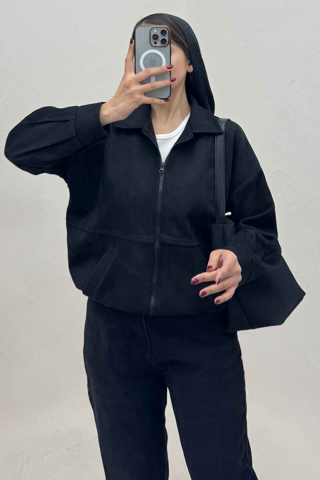 بامبر جکت زیپدار سوییت