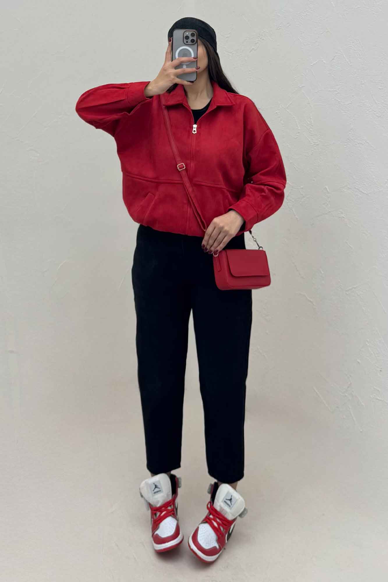 بامبر جکت زیپدار سوییت