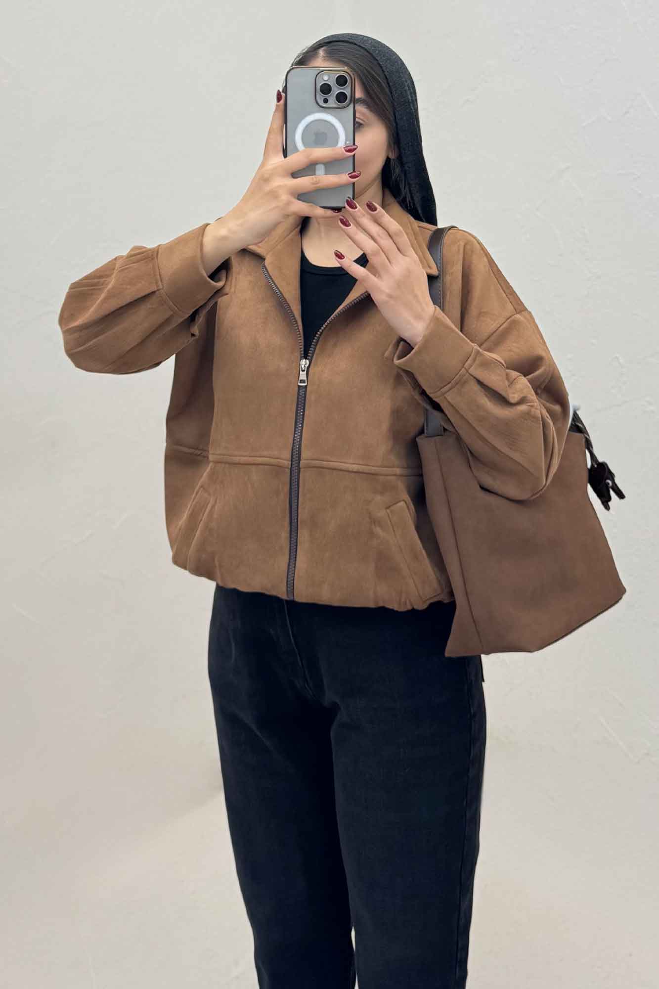 بامبر جکت زیپدار سوییت