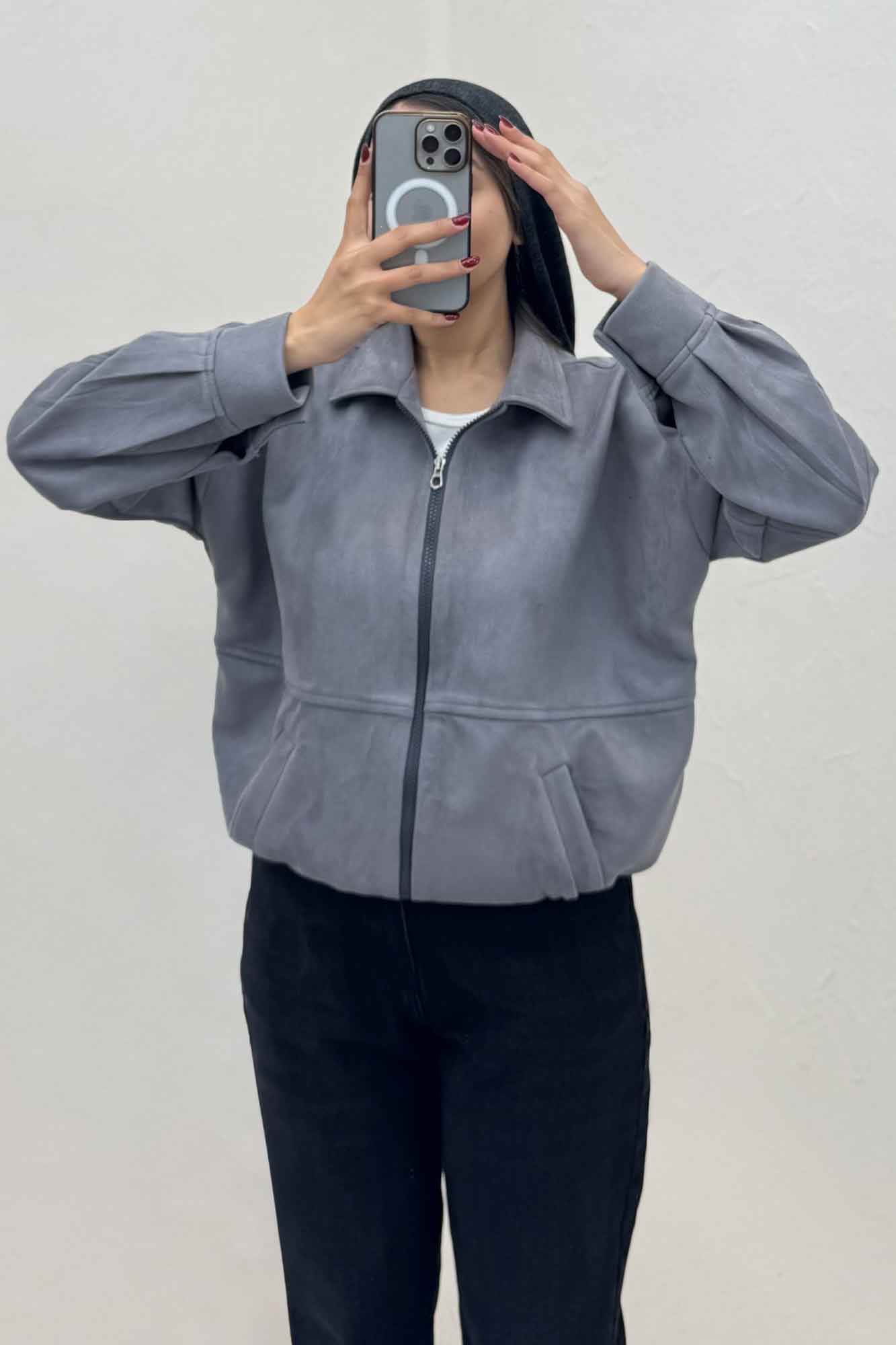 بامبر جکت زیپدار سوییت