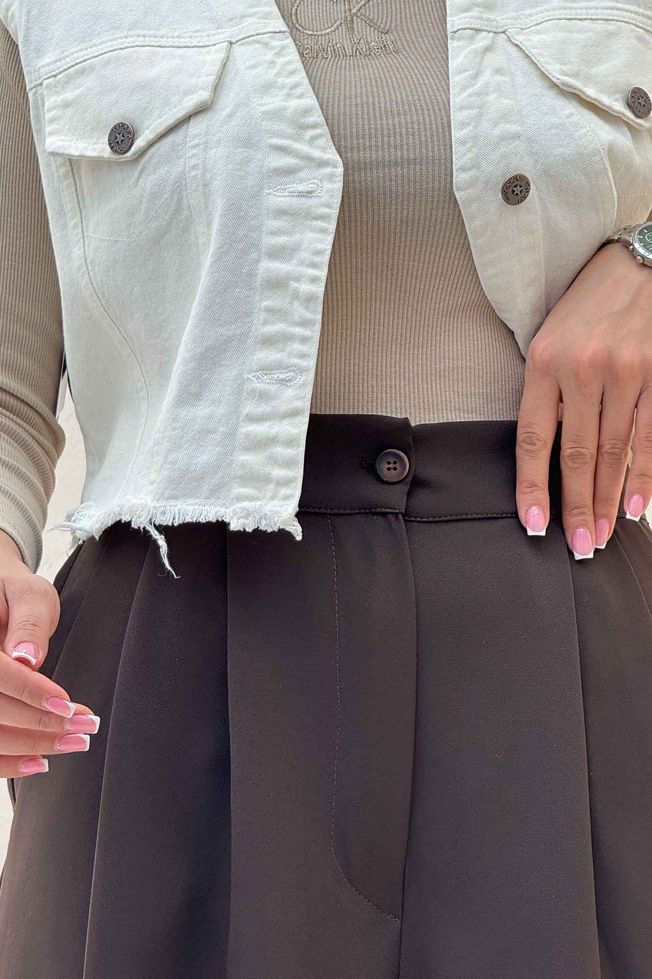 شلوار مازراتی جلو پیله جیب کراس