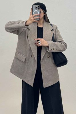 پالتو فوتر سه جیب آستردار آدیا