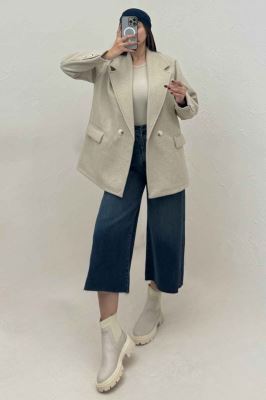 پالتو فوتر سه جیب آستردار آدیا