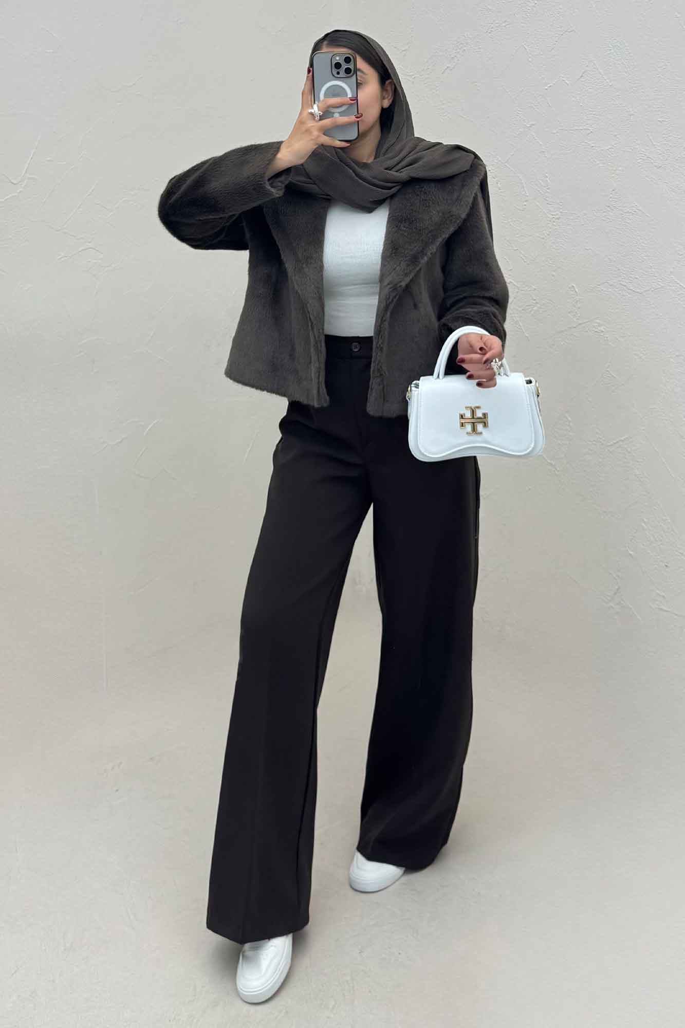 کت پوست آستردار DIOK